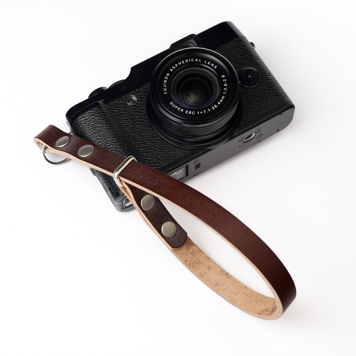 Chestnut scree camera  wrist strap fujifilm