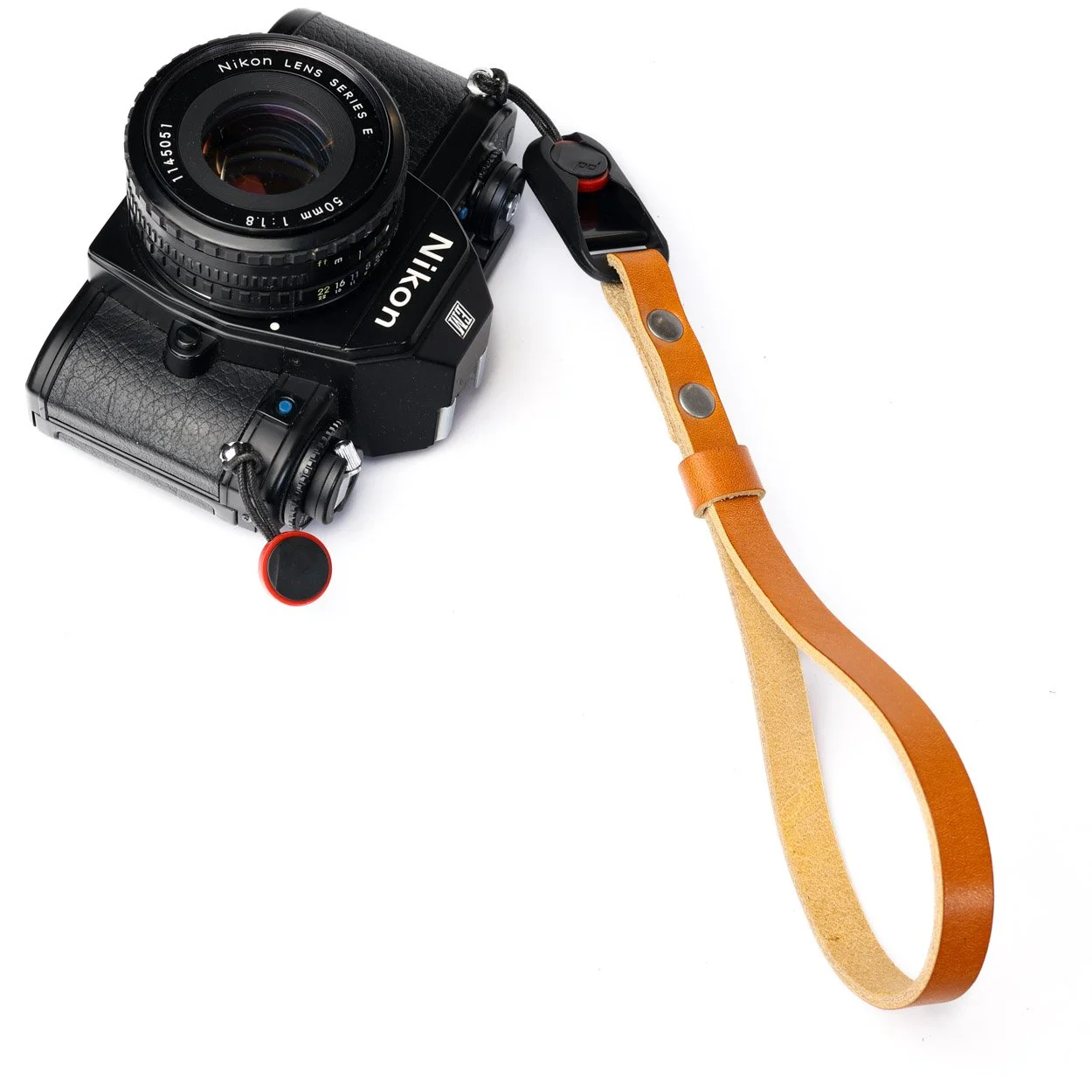 peak design anchors wrist strap leather whiskey