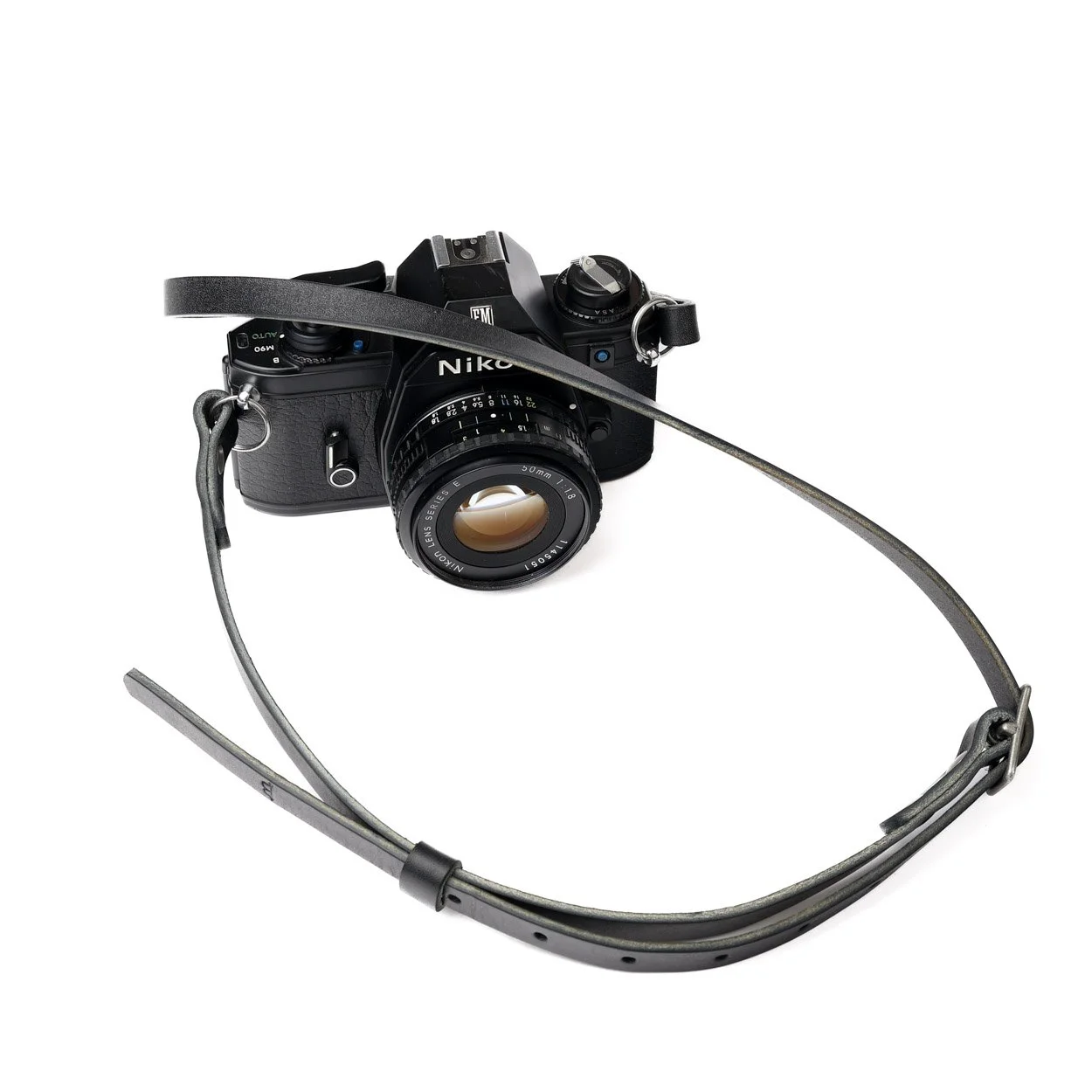 Ascent adjustable leather camera strap nikon