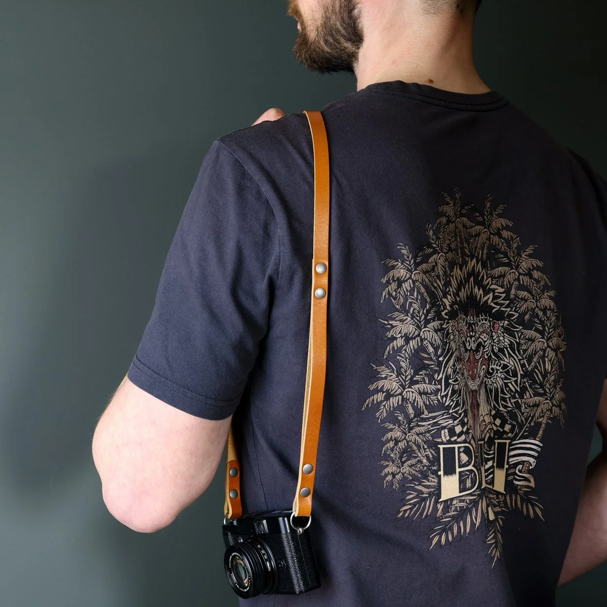 Ascent leather camera strap length guide