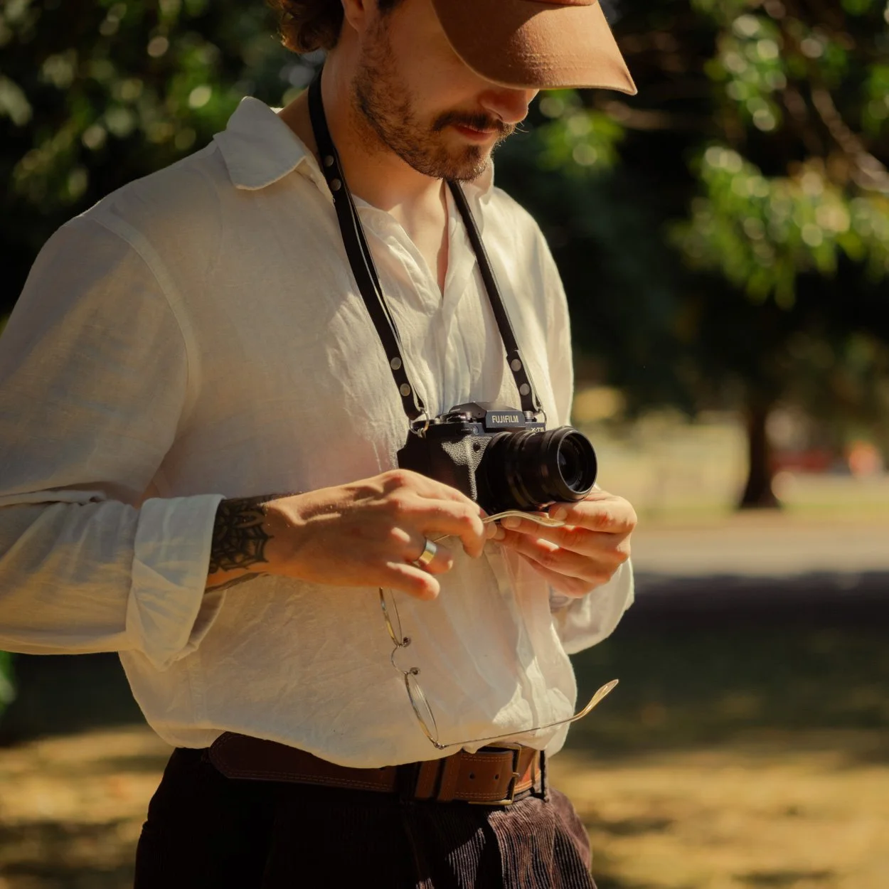 Peak camera neck strap