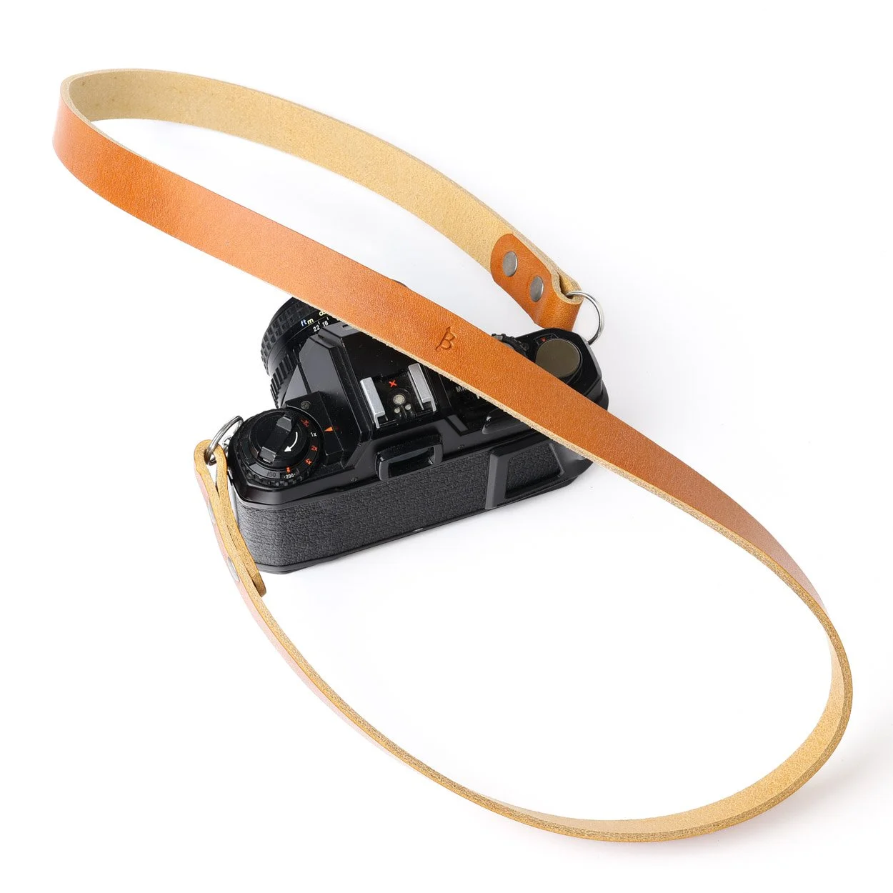 leather camera strap ridge whiskey