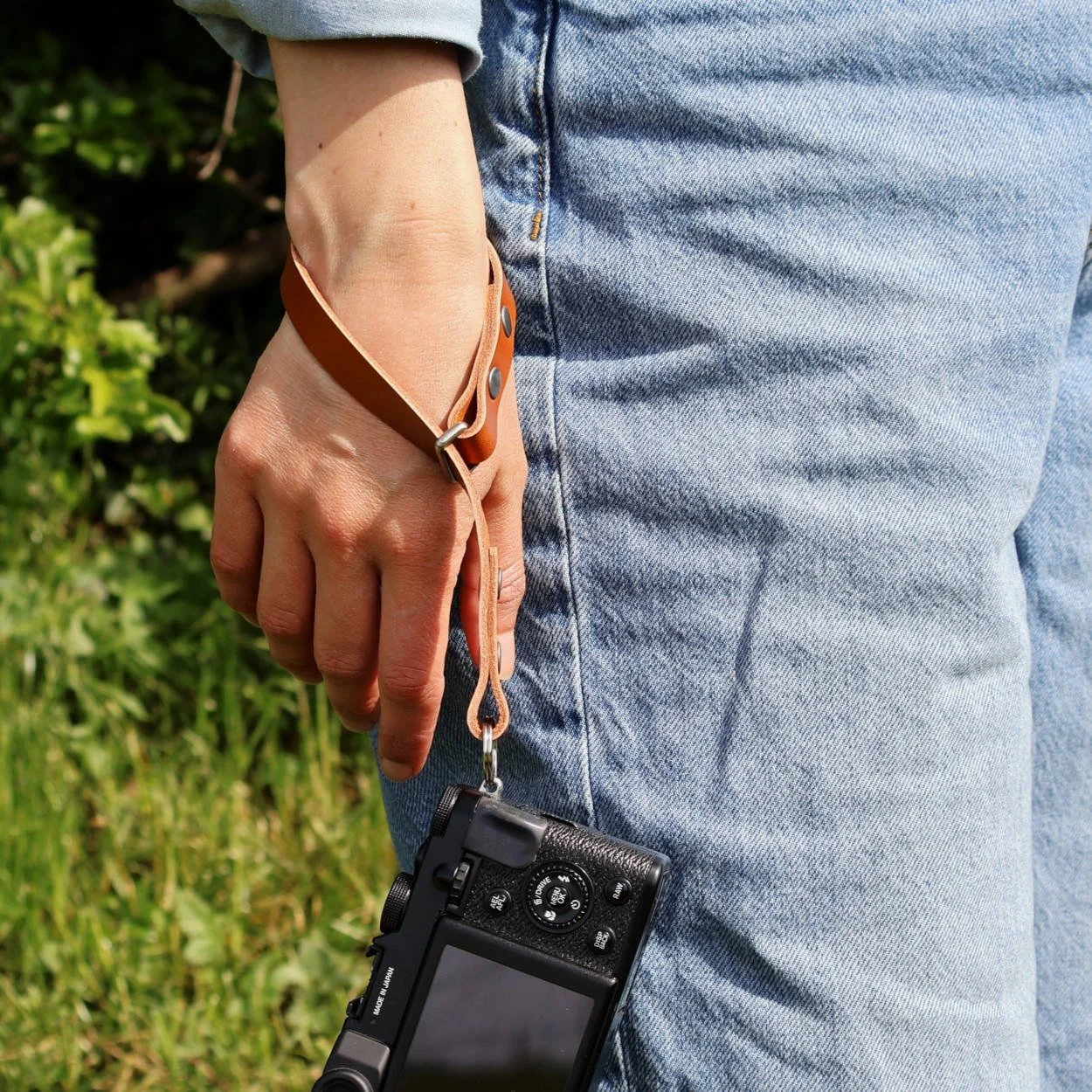 Scree Leather Camera Hand Strap Wrist