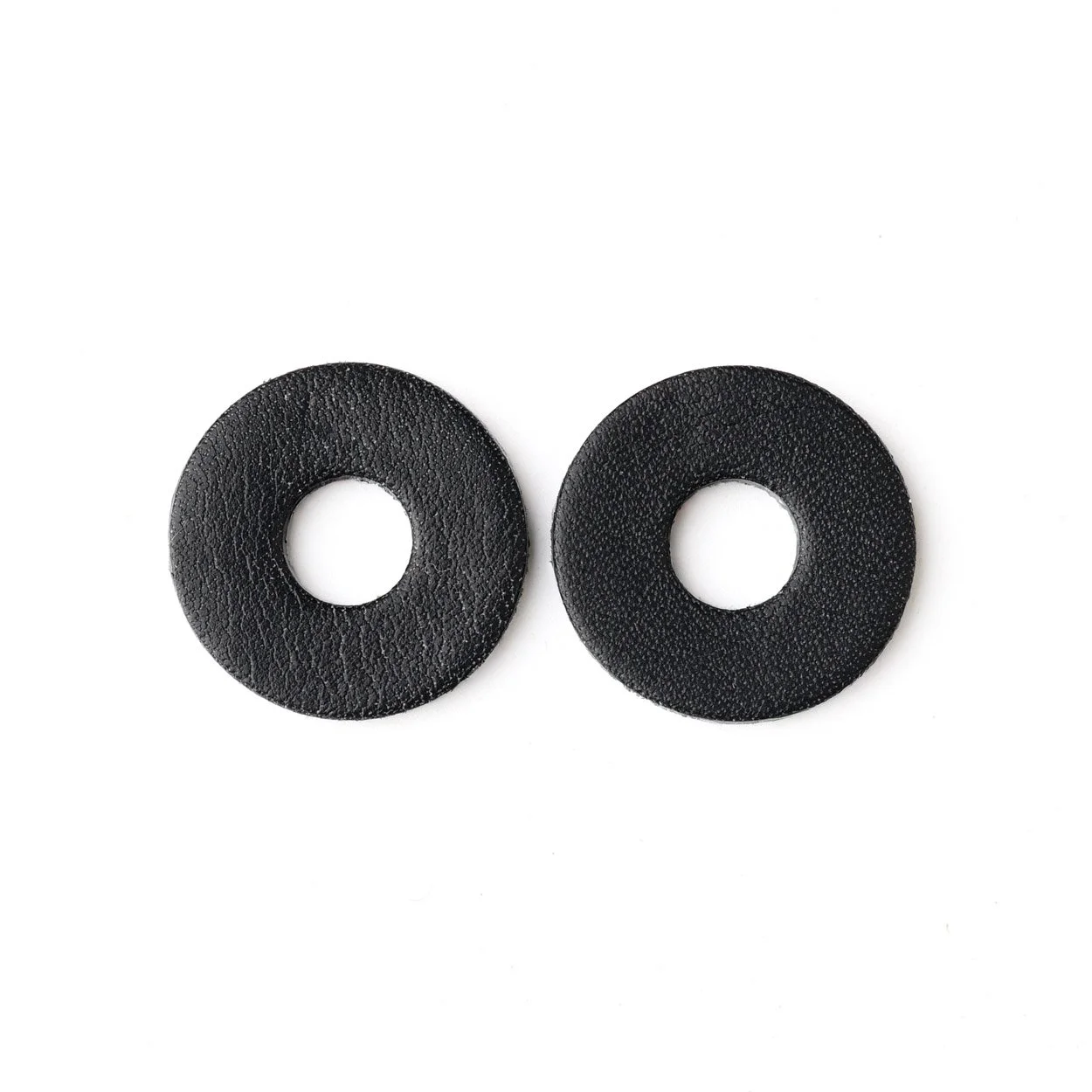 black leather camera lug protectors