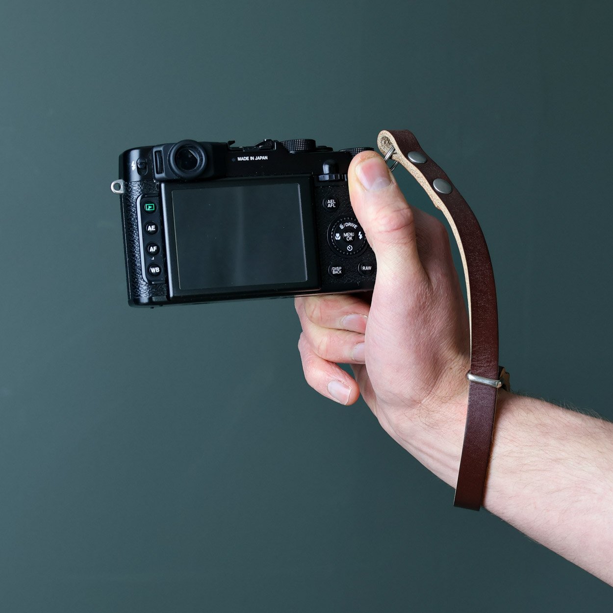 thin camera wrist strap