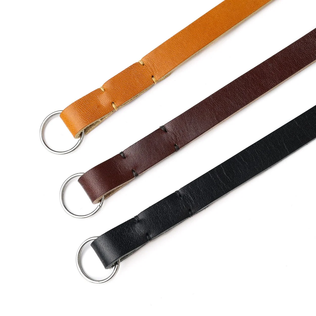 Stitched Leather camera straps
