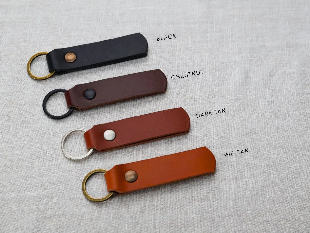 Custom Leather keychains