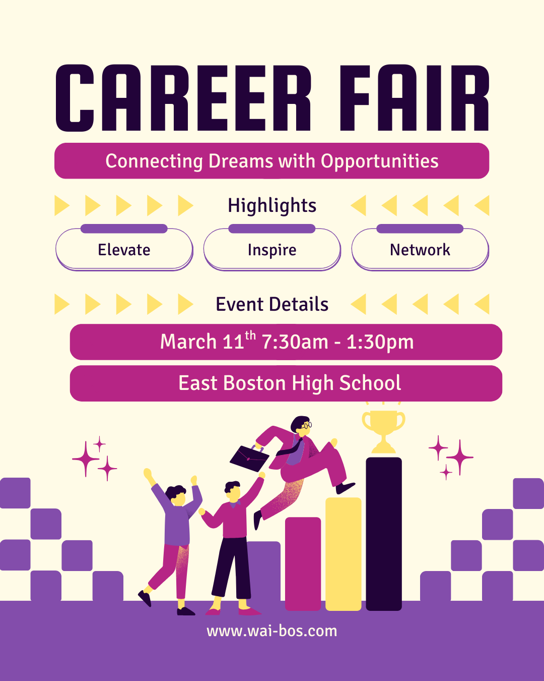 East Boston High School Career Fair 