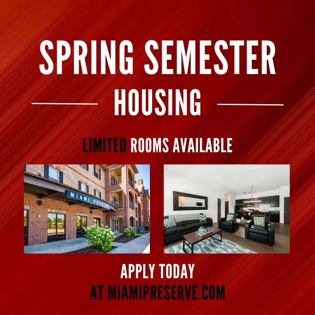 Immediate Move Ins Available ✅

Our new immediate move in special for our 4x4 is here for move ins starting January 2026! 

4x4 rate has now been updated for the Spring Semester to as low as $600 base rent monthly ‼️ Contact the leasing office if you