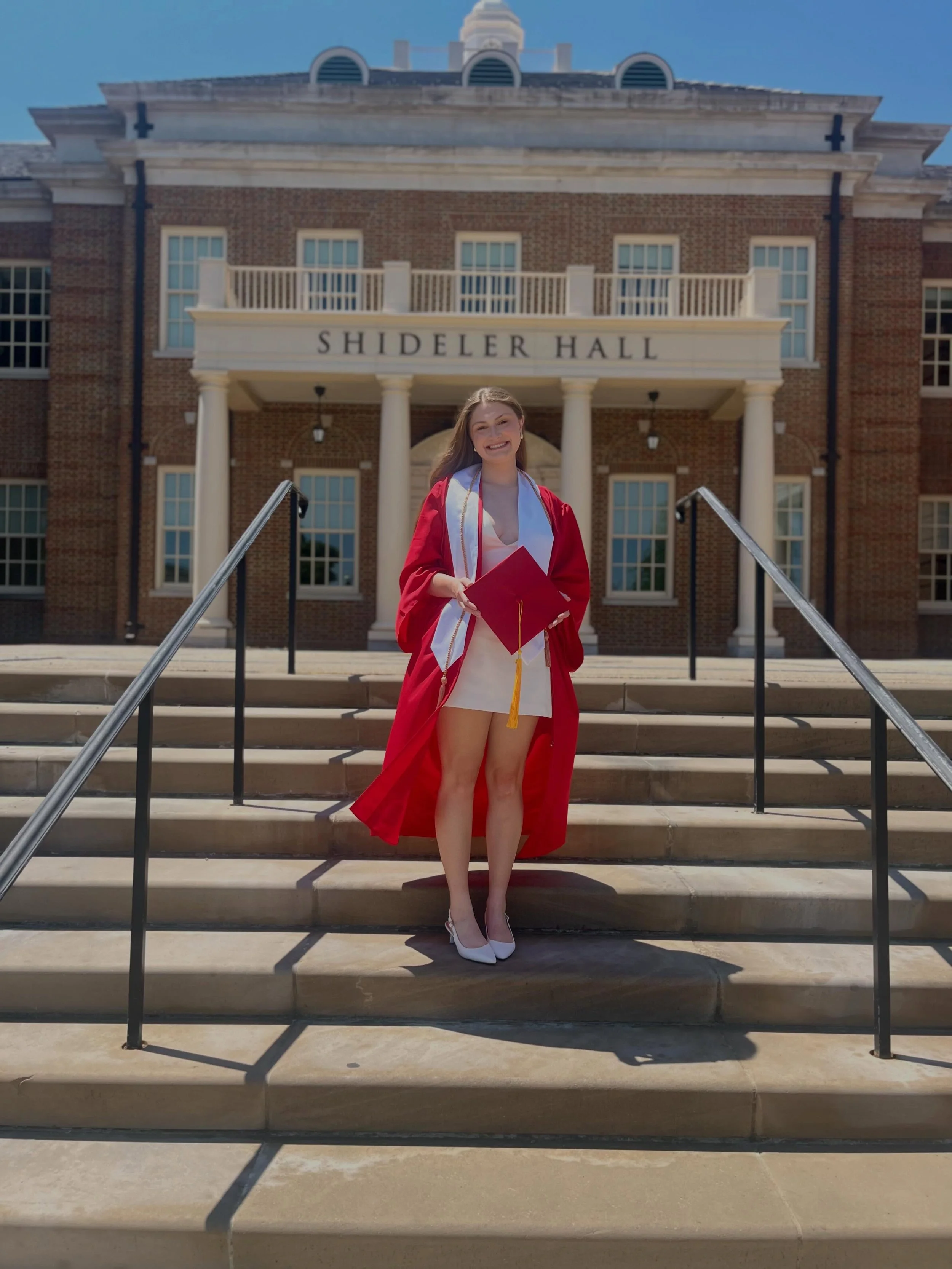 To our graduating seniors 🎓

We want to take this moment to congratulate you on all of your hard work, long nights, and unforgettable memories that have led you to this moment in time. We are proud to have been apart of your journey! 

We are happy 