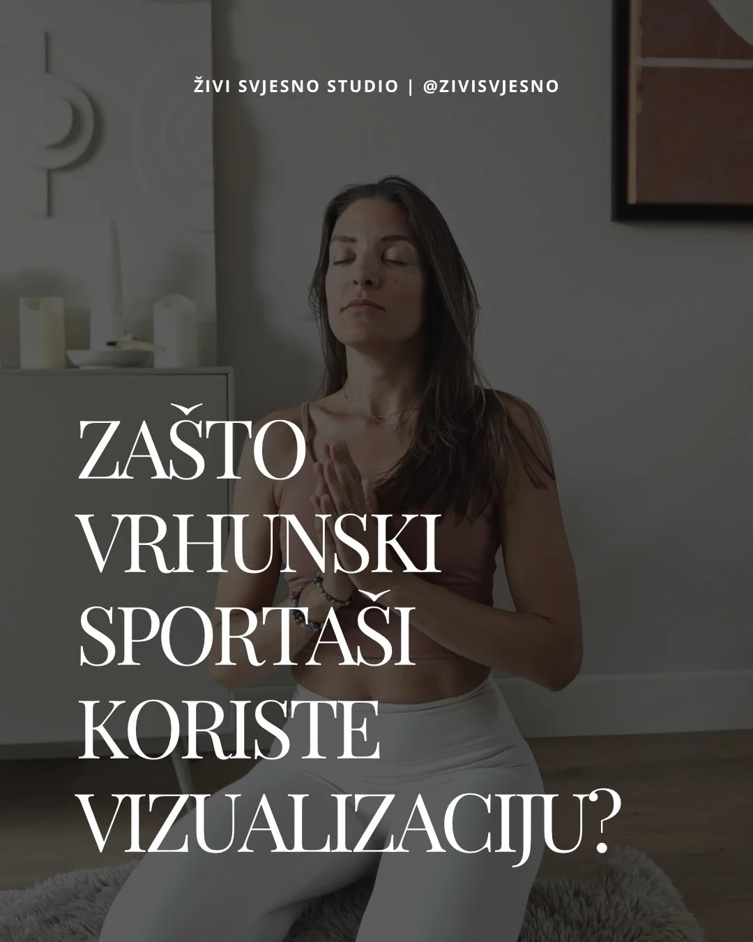 Većina ljudi misli da je vizualizacija ne&scaron;to &ldquo;čudno&rdquo;.
Ali vizualizacija se desetljećima koristi u sportu, psihologiji i neuroznanosti.
Michael Phelps je prije svake utrke mentalno prolazio cijeli nastup.
Novak Đoković godinama govo