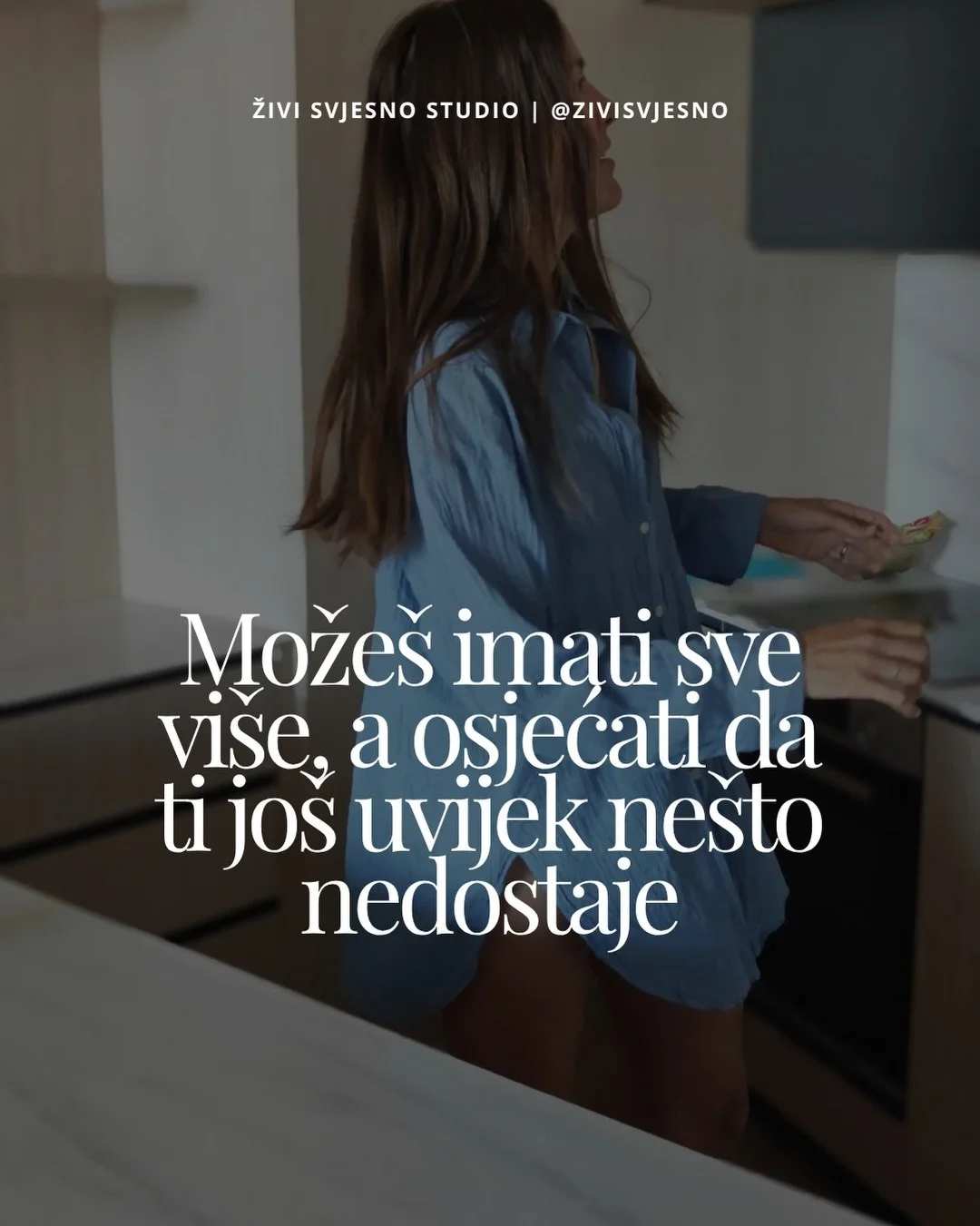 Koliko često čekamo ne&scaron;to vi&scaron;e da bismo napokon osjetili da nam je život pun, a ne primjećujemo koliko toga već imamo upravo sada. Ljude koje volimo. Male trenutke. Razgovore, zagrljaje, jutra, obične dane koji će nam jednom možda najvi