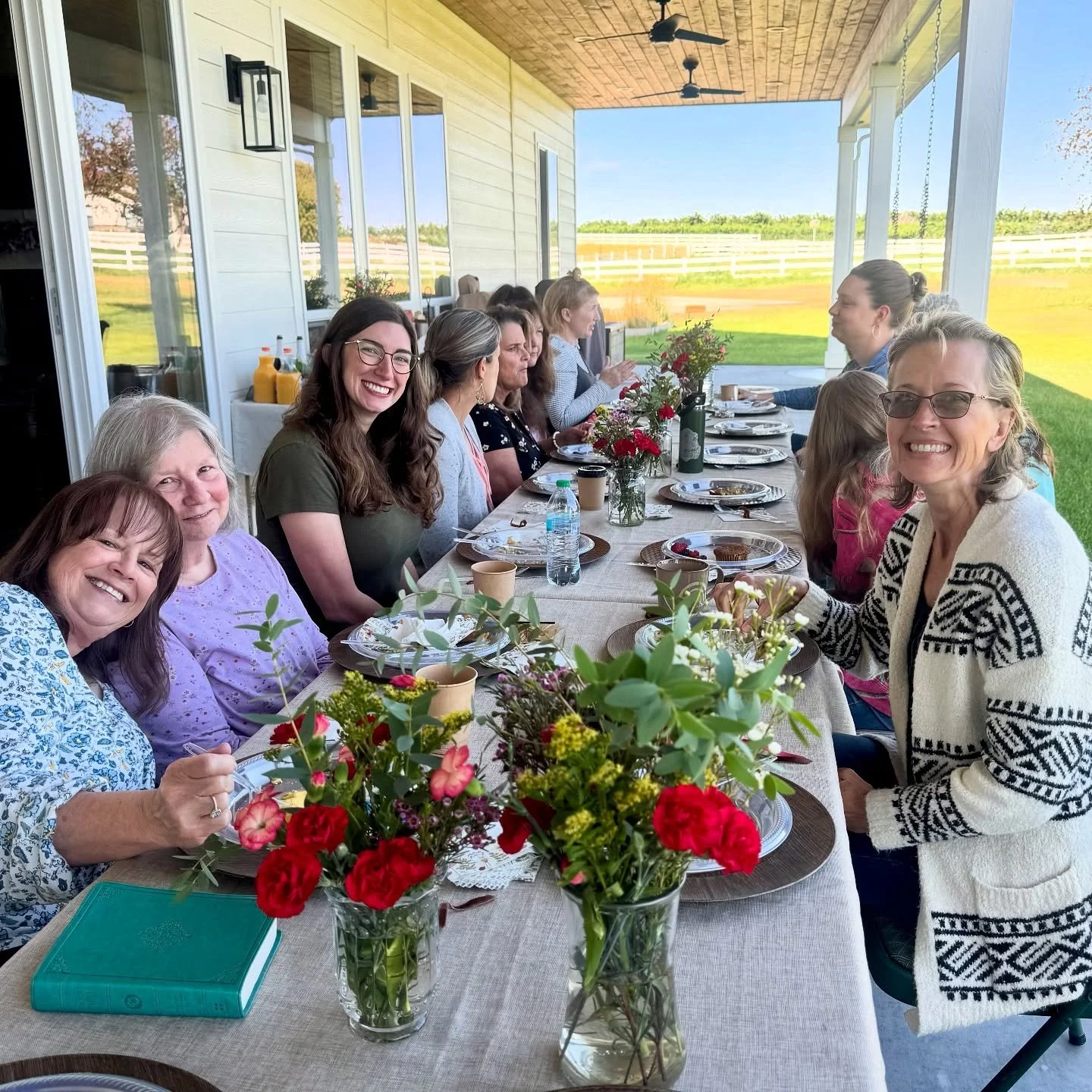 A beautiful morning gathering together to be encouraged in our faith as we discussed what it means to follow our Savior in the context of the local body of Christ. 🌼 

&ldquo;The body of Christ is one of God&rsquo;s greatest gifts &hellip; while sal