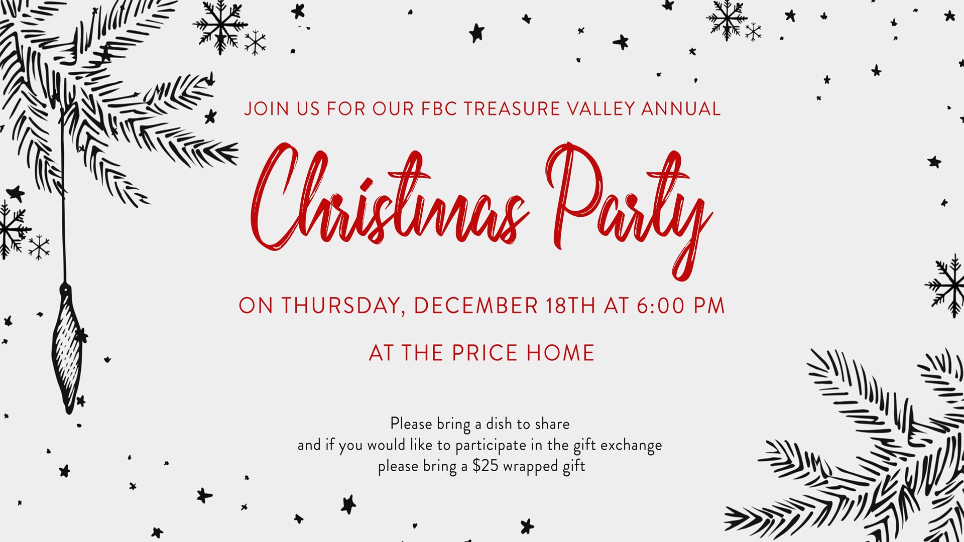 FBC TV Christmas Party