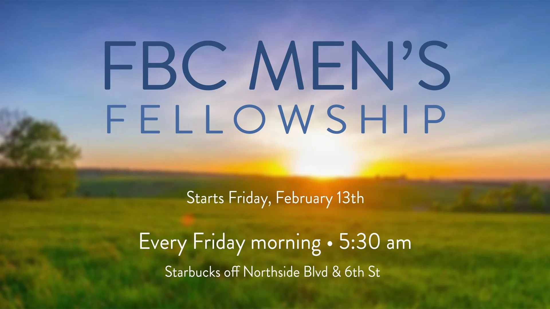 FBC Men's Fellowship
