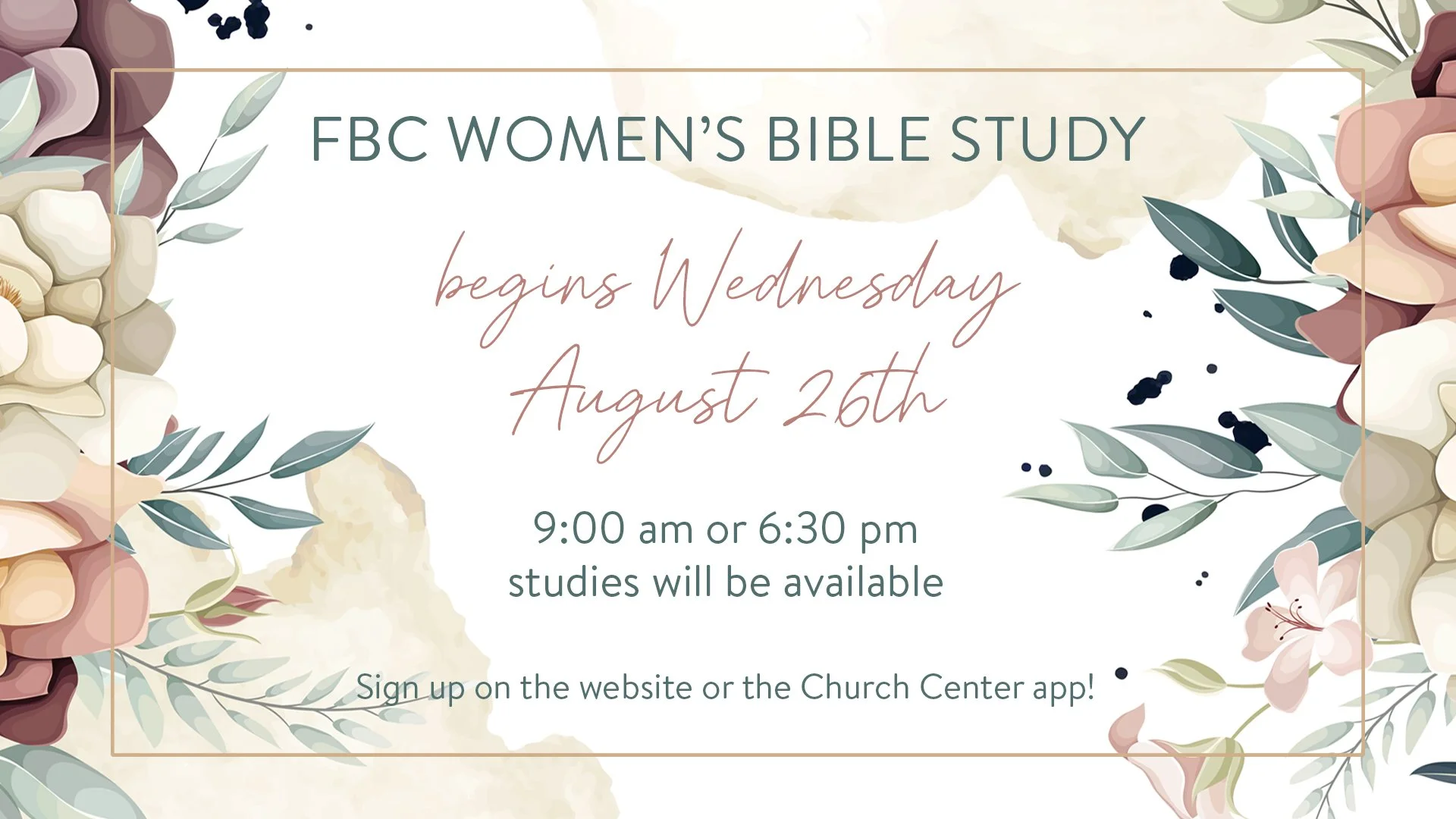 Women's Bible Study