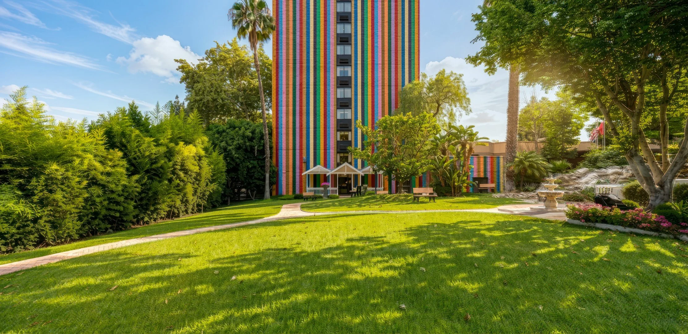 hotel burbank building exterior rainbow wall.jpg