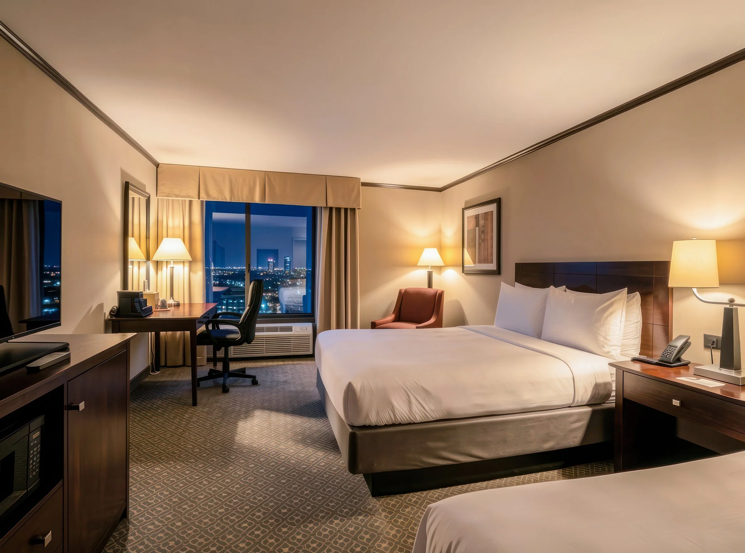 hotel burbank queen room interior at night.jpg