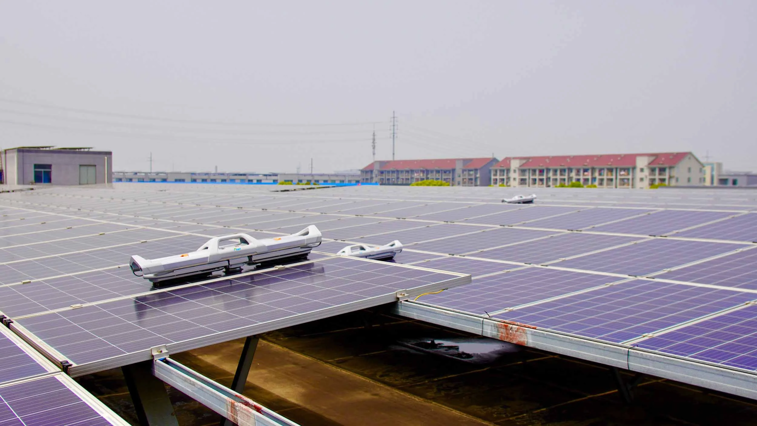 How Solar Panel Cleaning Robots Work