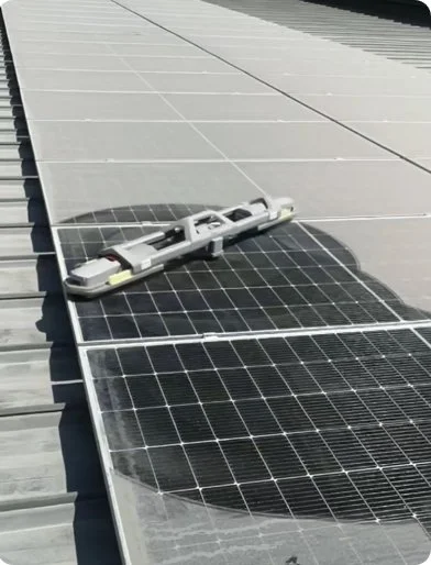 IFBOT X3 dry solar panel cleaning robot