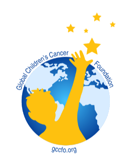Logo of Child Children's Center Foundation featuring a yellow silhouette of a child reaching toward stars, with a globe in the background and the organization's website, eco.org, at the bottom.