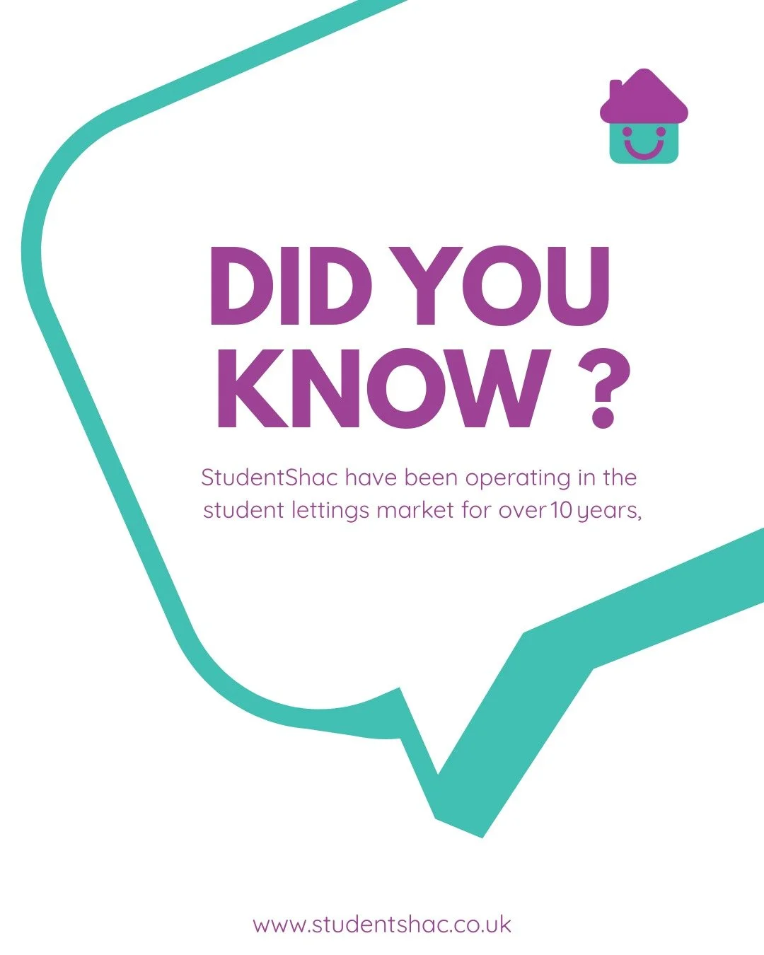 For over 10 years, StudentShac have been helping students find safe, comfortable homes in Worcester. ๐ก
Trusted by students, landlords, and parents alike, we know what makes a house a home.
๐
 Book your viewing today and secure your place for 2026!