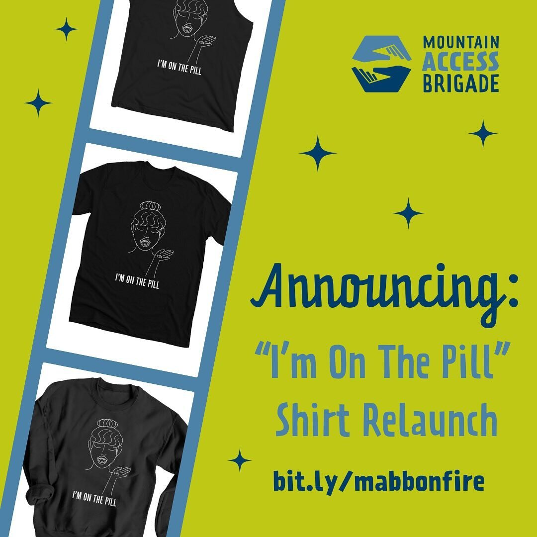 Announcing: &ldquo;I&rsquo;m On The Pill&rdquo; shirt relaunch!

We have relaunched our abortion pill awareness design from 5 years ago with an update: it now has a QR code on the back that links to abortion pill resources. You can now be a walking b