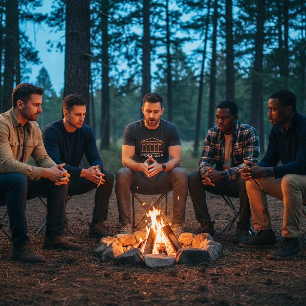 search for meaningful male community