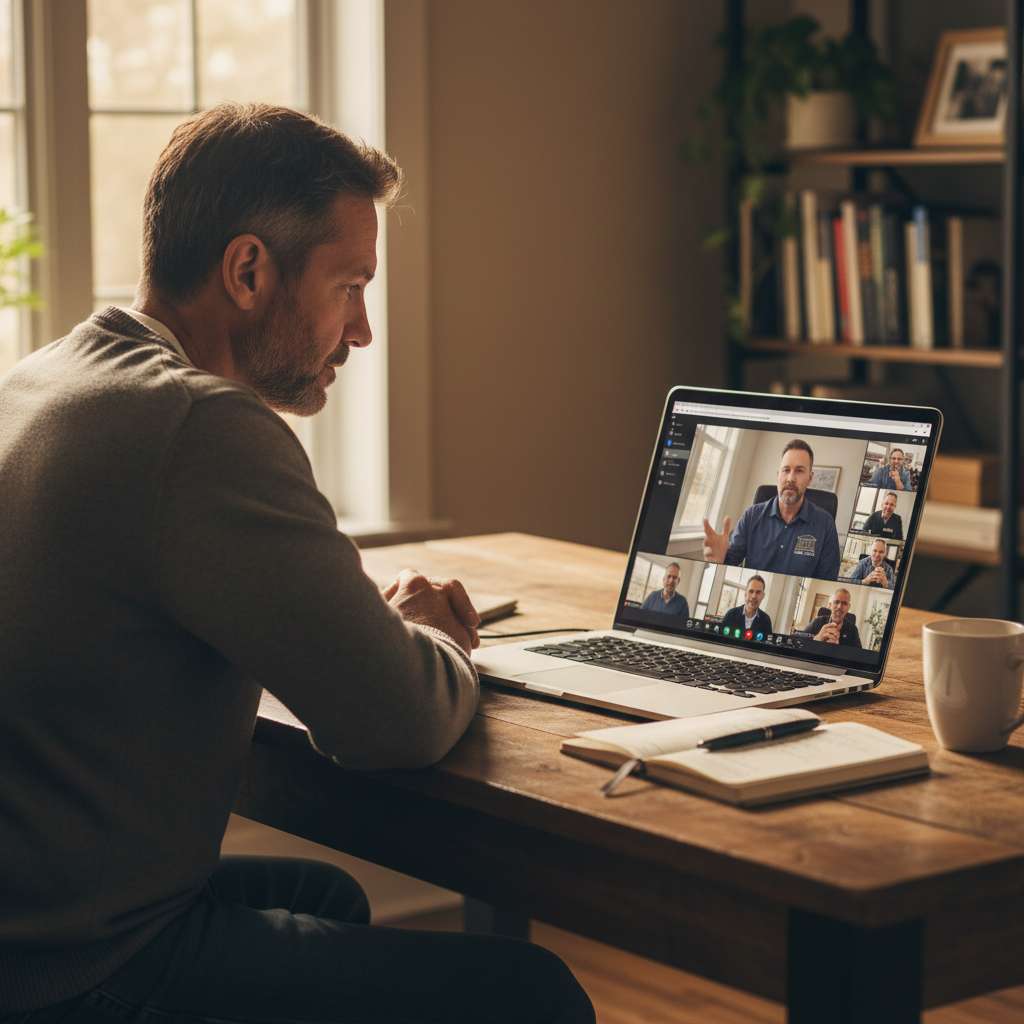 Agora Guild membership community discussion focused on accountability, personal growth, and men's development