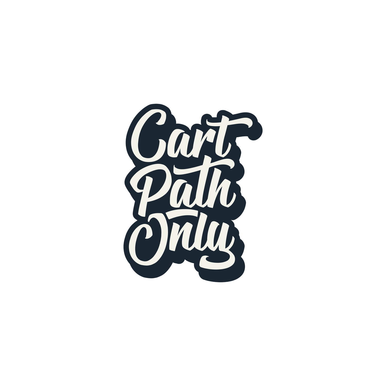 Cart Path Only