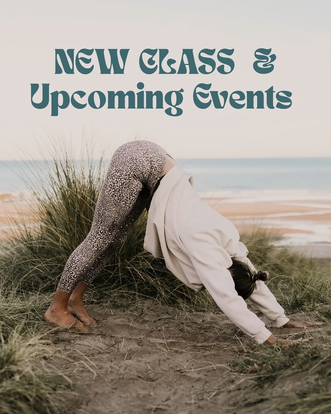 🌟NEW Early Risers Class On The Timetable 
~  FRIDAYS 8am @ Croyde Village Hall 
🌟HALF Term Classes 
~ Mondays in Georgeham & Fridays in Croyde 
🌟Yoga, Swim & Lunch Retreats @hotelsandycove in November 
🌟Rooted in Rest @holwellholisticr