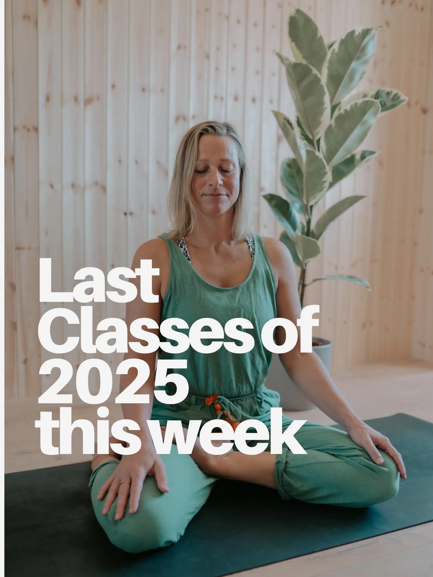 Last Classes of 2025 are this week!

Get booked  in ❤️❤️❤️❤️