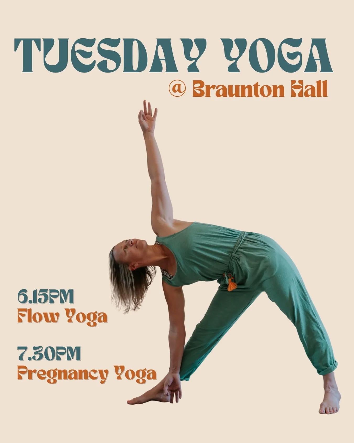 Who&rsquo;s joining me for Tuesday Yoga in Braunton tonight? ✨

6.15pm FLOW 

+

7.30pm PREGNANCY Yoga 

#yoga #northdevonyoga 
#brauntonyoga #tuesday