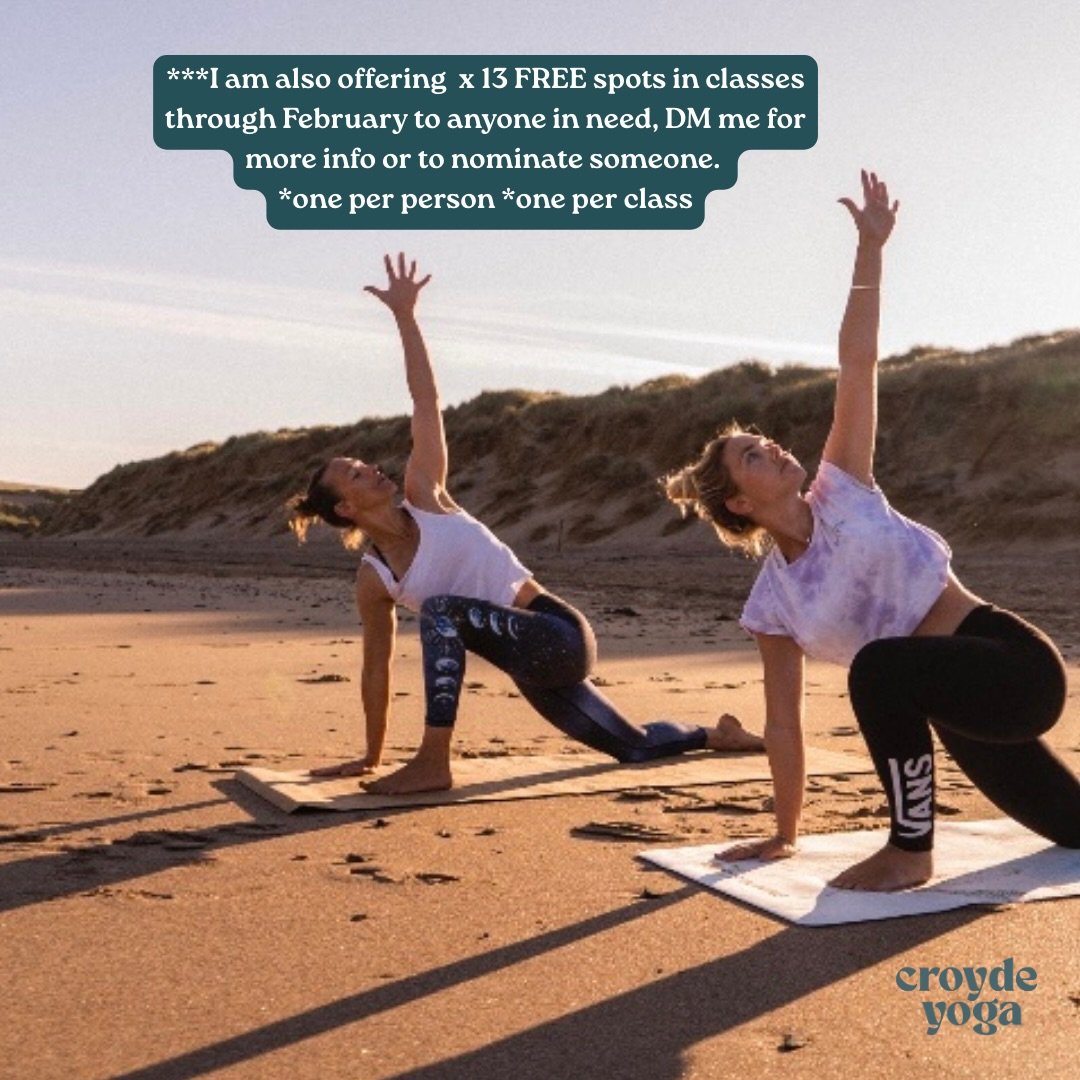 ⭐️ As well as the February GIVEAWAY 
(see pinned post for details) 
I am also offering 
13 x FREE spots in class* during February 2026 to anyone in need. 

⭐️⭐️⭐️⭐️⭐️⭐️⭐️⭐️⭐️⭐️⭐️⭐️⭐️

Please send me DM to nominate yourself or someone you think would 