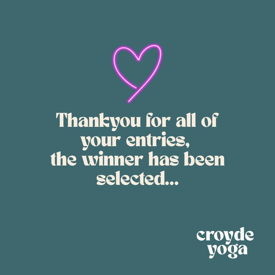 ❤️Big Thankyou to everyone who entered my 
13 year Giveaway ~ really does mean a lot that so many of you took the time to enter 🙏

🤩Swipe to see who has won 
1 x 13 Class Pass
1 x Palm to Soul Yoga Mat 
1 x CY Positivitee 

❤️ + I still have 3 rema