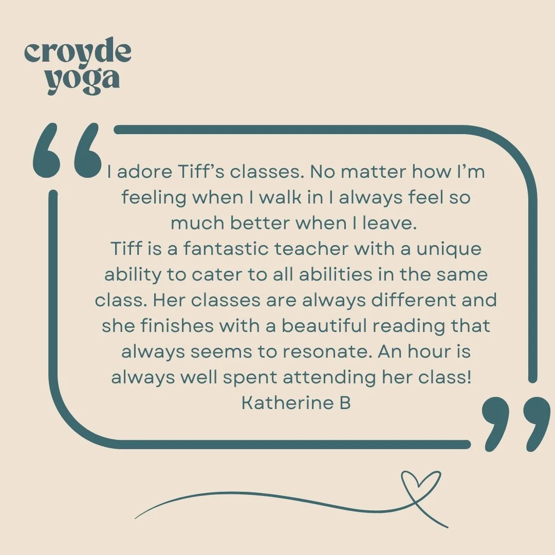 Get booked in via the 🔗 to one of my Yoga classes in North Devon this week ❤️ and come and try it for yourself!

And if you have been to one of my classes I would love you to leave a review if you have time ❤️

Sharing your positive experience might