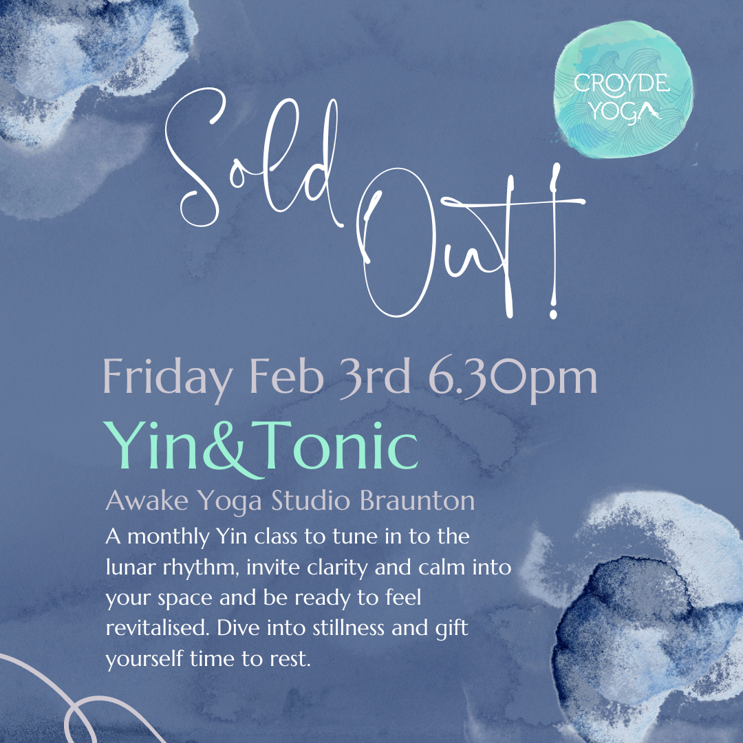 Yin & Tonic workshop in Braunton