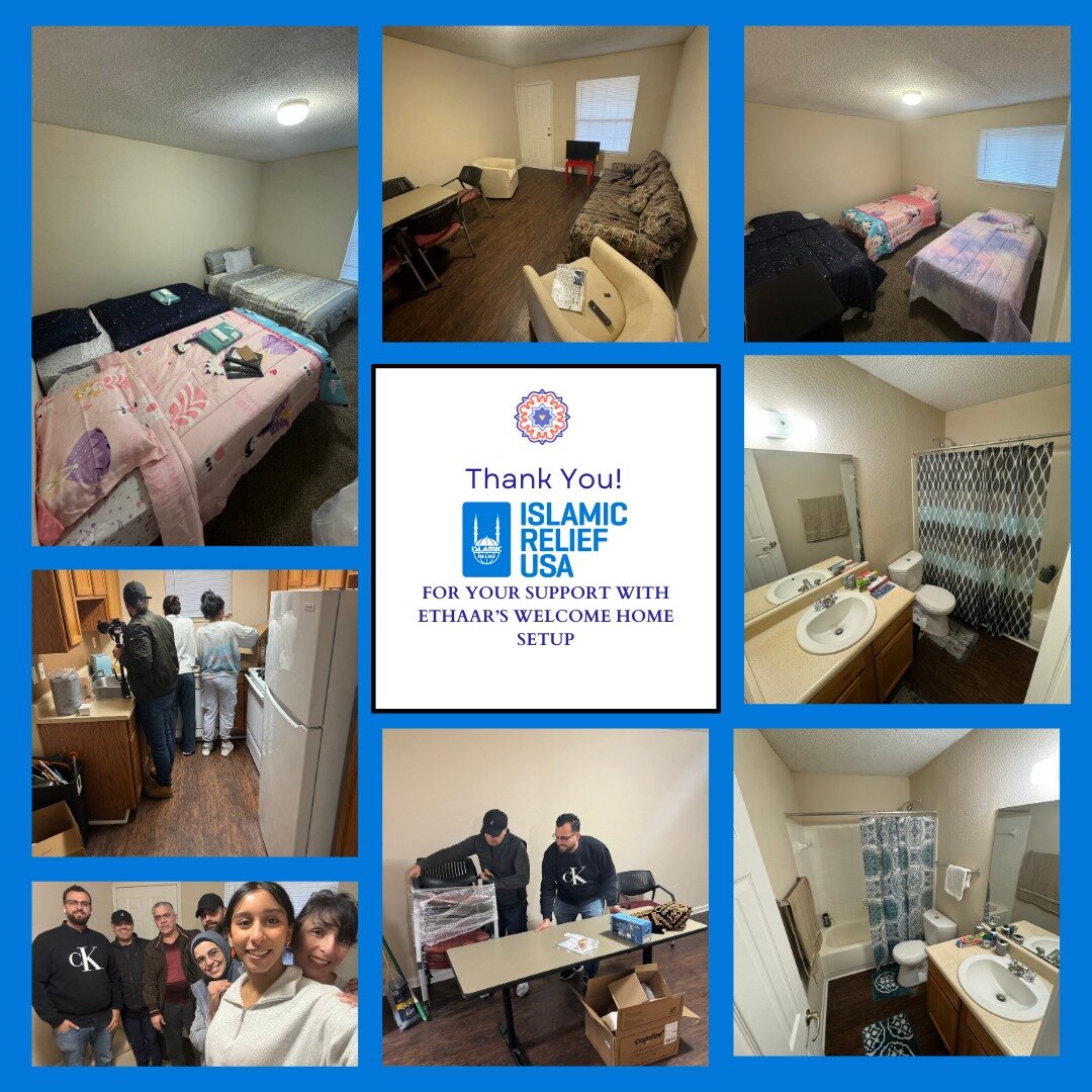 A big shoutout to Asma Butler, her daughter Sophia, and Alaa Barsini for their incredible help with the apartment setup on March 1st for an Afghan family of 7 consisting of parents, 3 daughters (11,8,4) and 2 sons (10,6). 

We were initially taken ab