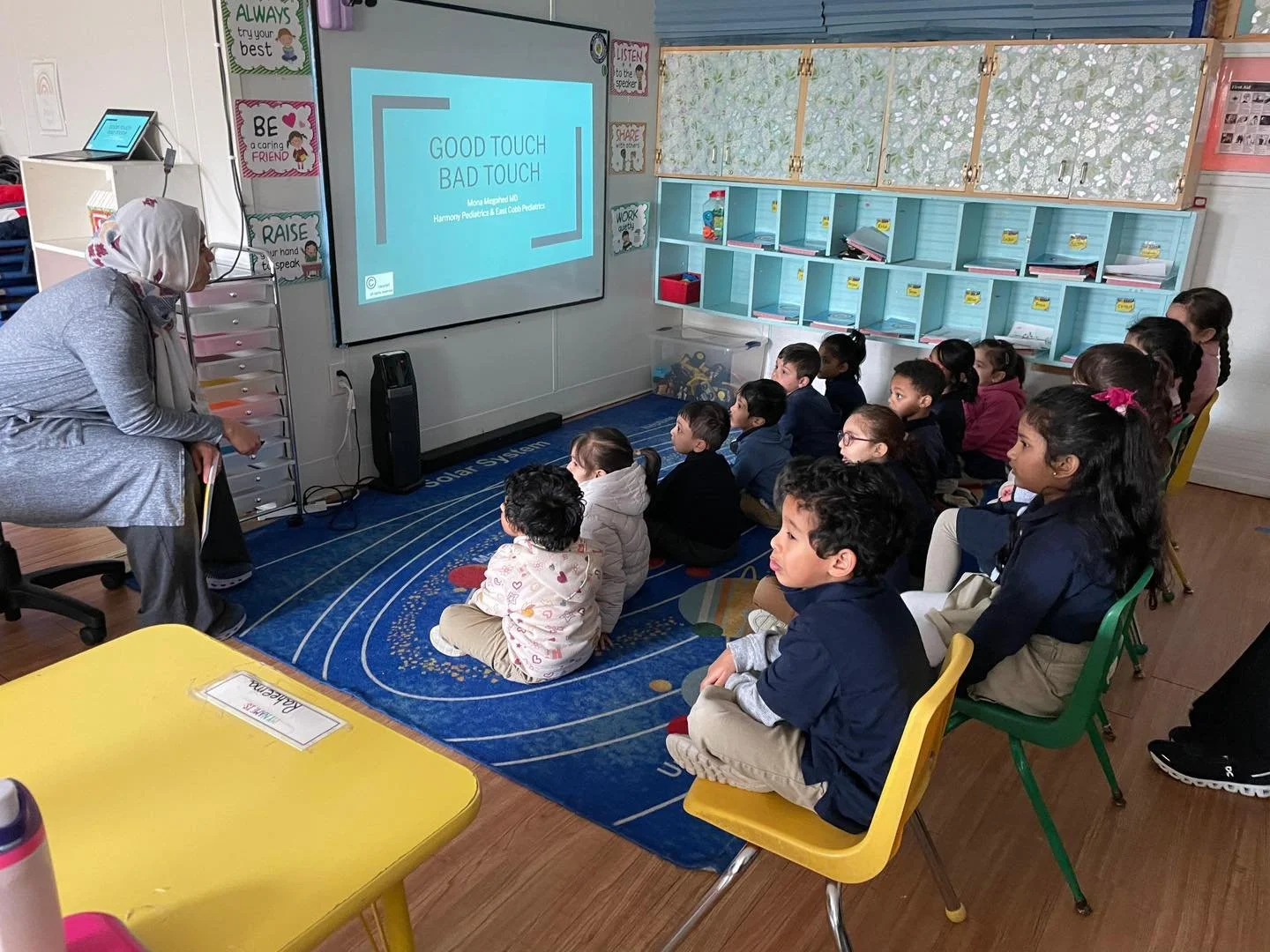 Loved speaking with the students at Hamza Science Academy earlier this week. We covered so much&mdash;hygiene, puberty, good touch vs. bad touch, social media safety, and yes&hellip; gaming! The students asked thoughtful, insightful questions. At Eth