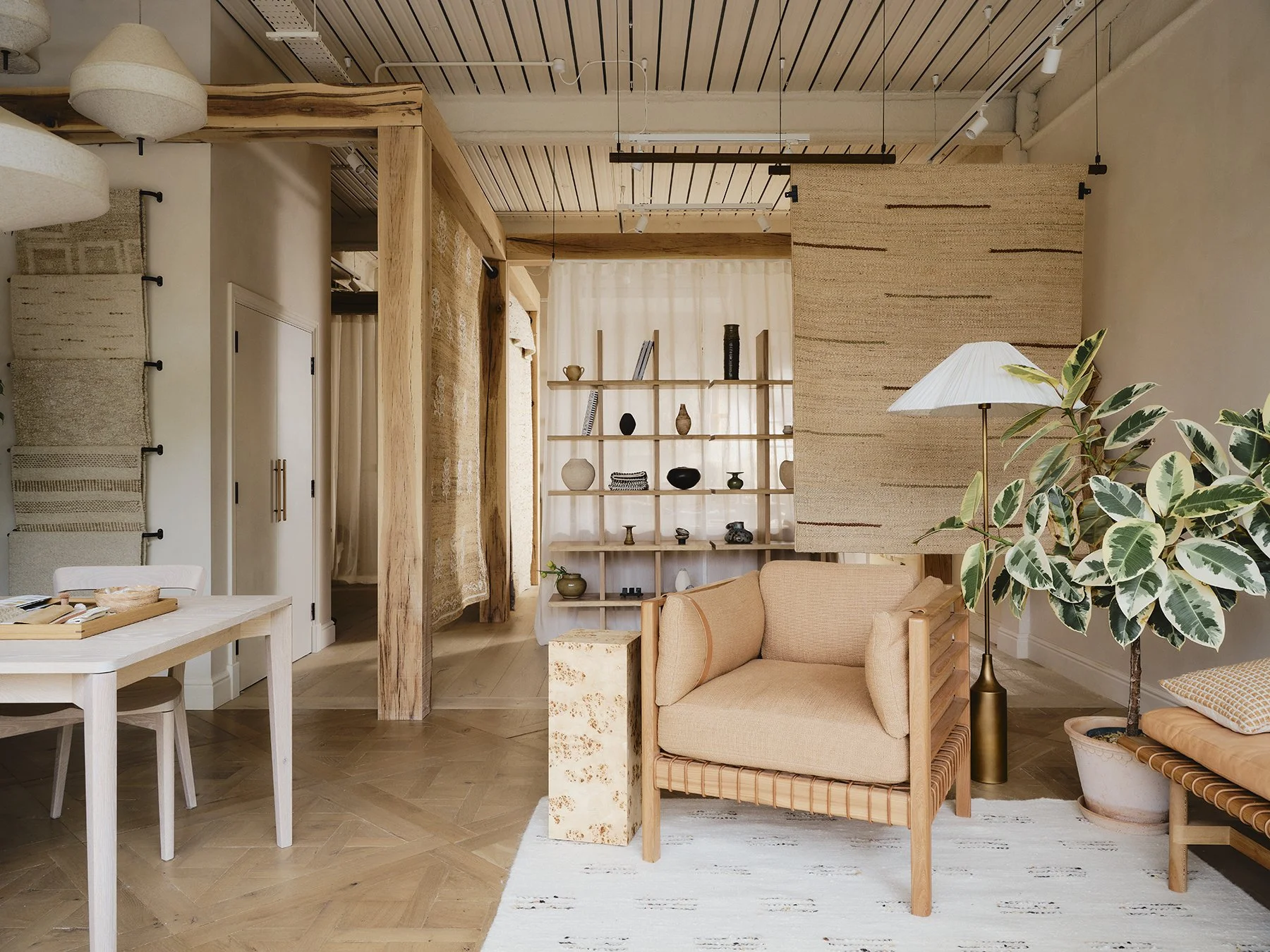 Coral & Hive London showroom
