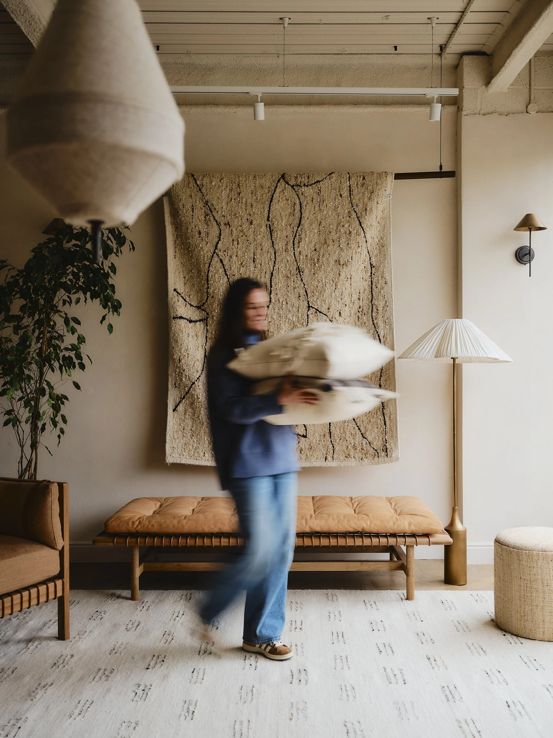 AnnaMoller.Design Showroom design for Coral + Hive