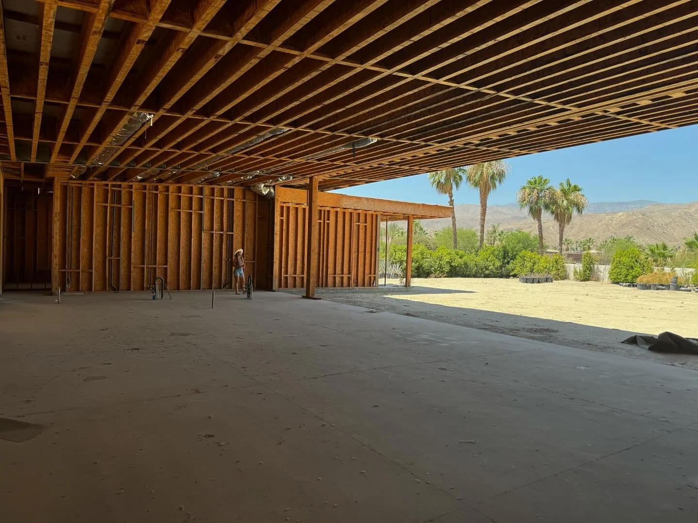 Prospective new spot for clients , our Stef in the photo for scale, go big or&hellip;.