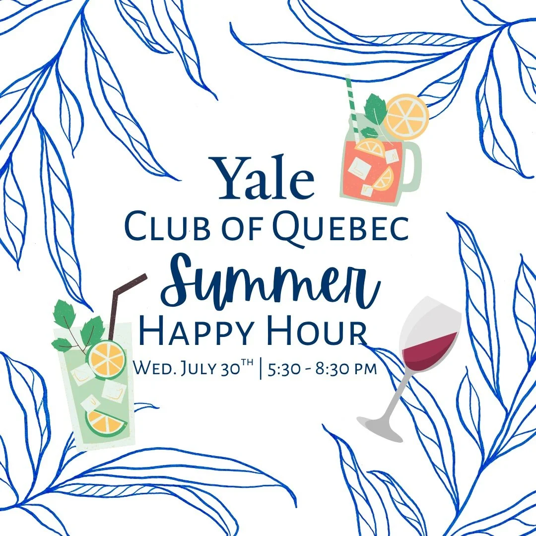 Yale Club of Quebec Summer Happy Hour