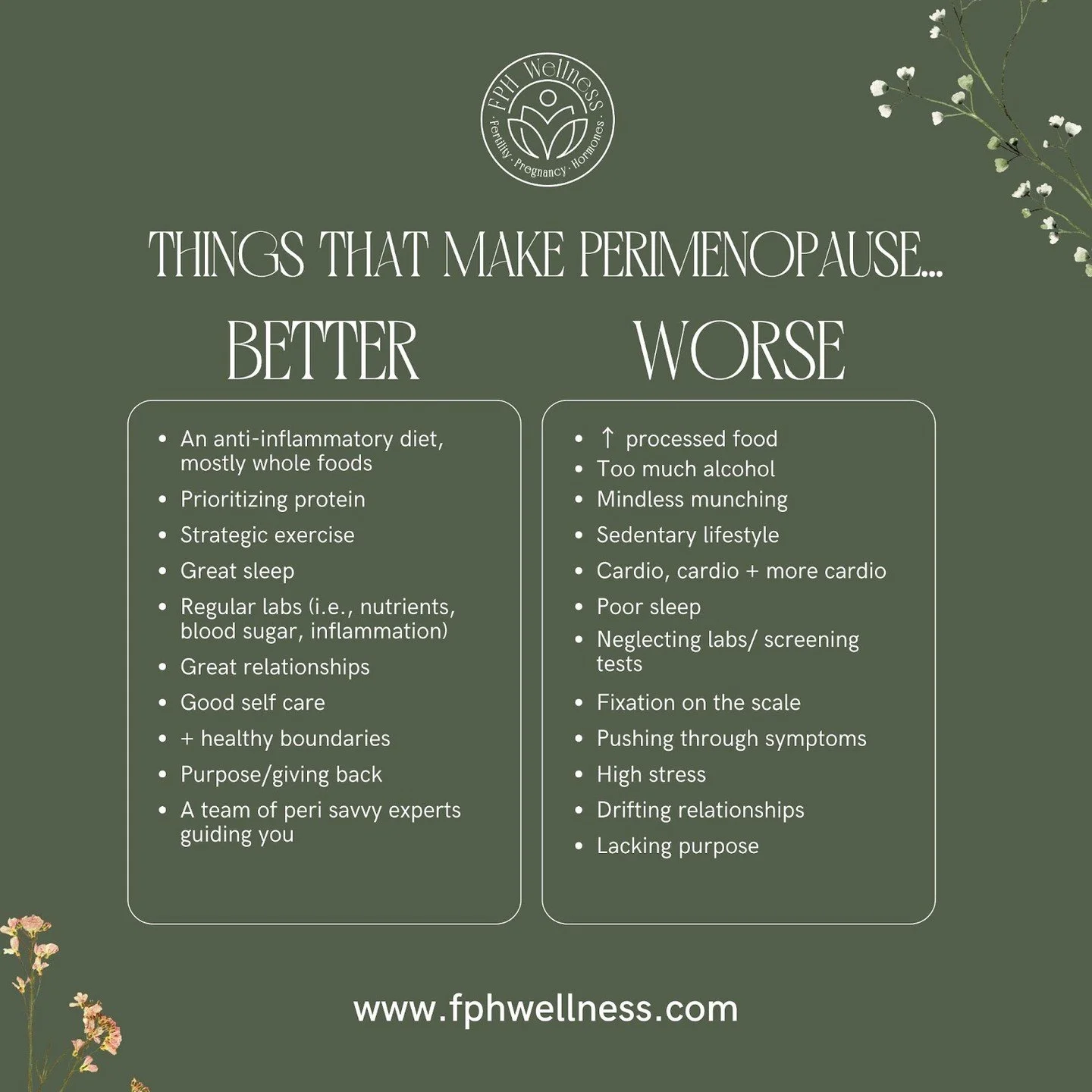 Save this as a daily/monthly checklist! 🔖
.
.
.
.
#perimenopauserelief #perimenopausesymptoms #perimenopausehelp #perimenopauselikeaboss