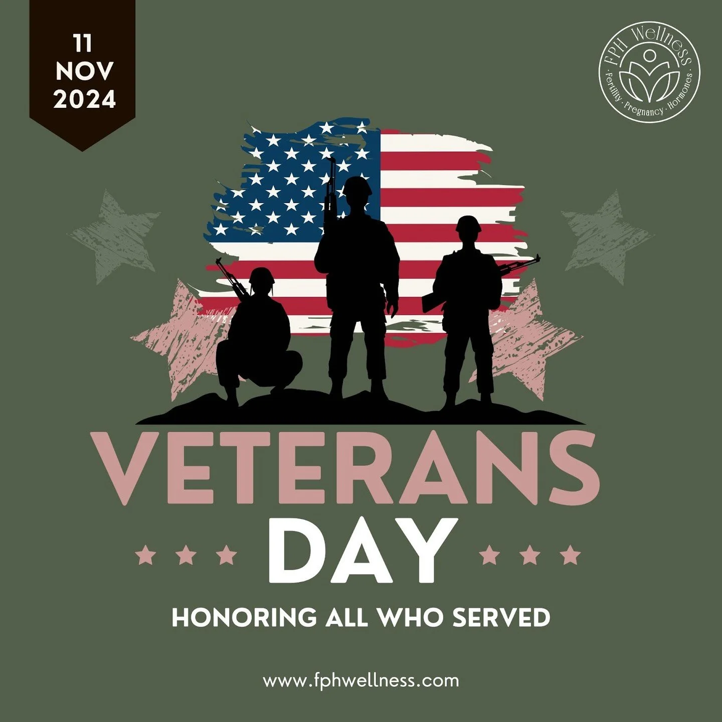 Honoring Our Heroes on Veterans Day 
Today, we pause to remember and thank all the brave men and women who have served in our armed forces. Your sacrifice, courage, and dedication have shaped the freedoms we enjoy every day.
Let's come together as