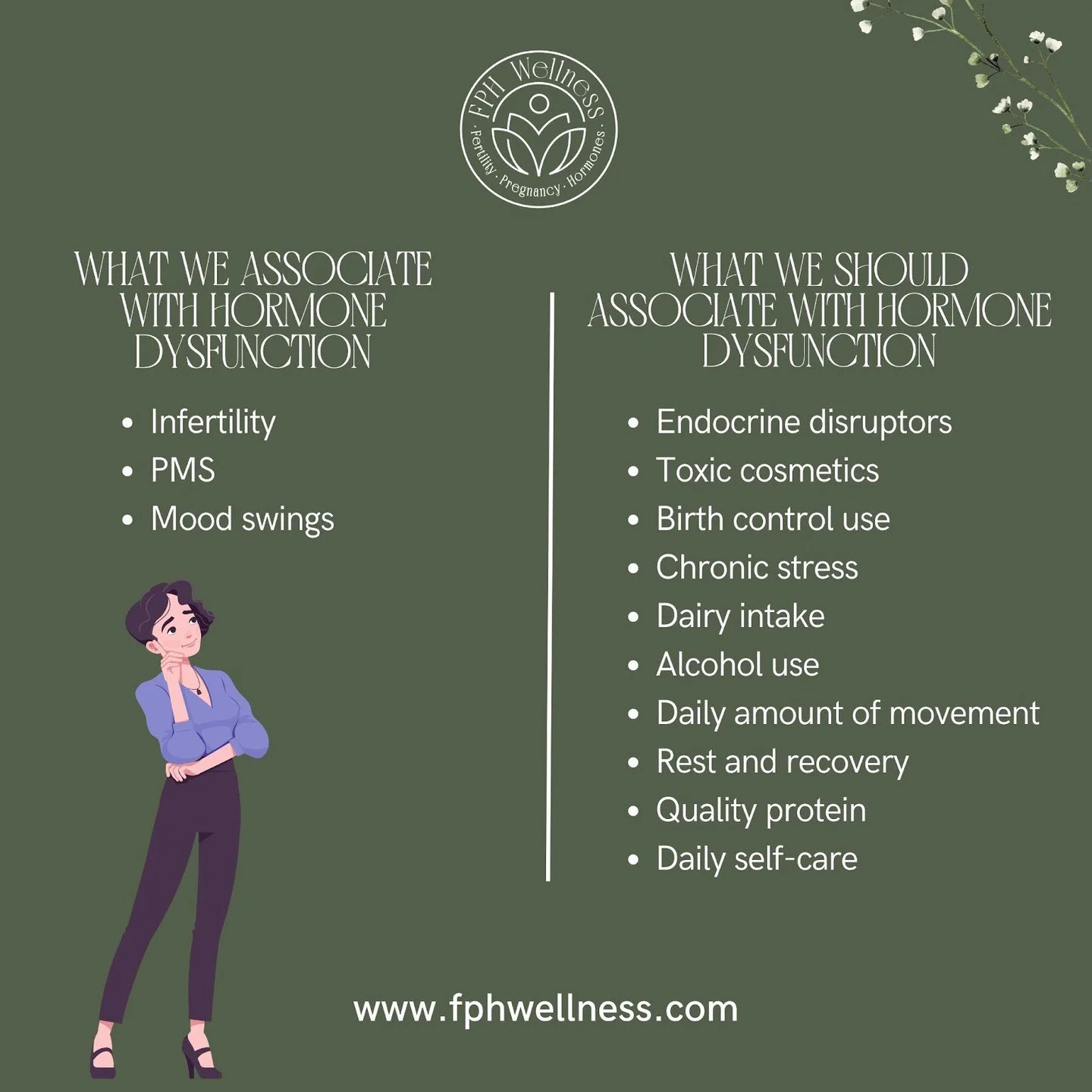 Hormone imbalance is a symptom, NOT the underlying cause.
The underlying cause is almost always hidden in our daily routine.
Things like….
❌ Morning coffee on an empty stomach.
❌ Intermittent fasting for TOO long.
❌ Toxic makeup and skin