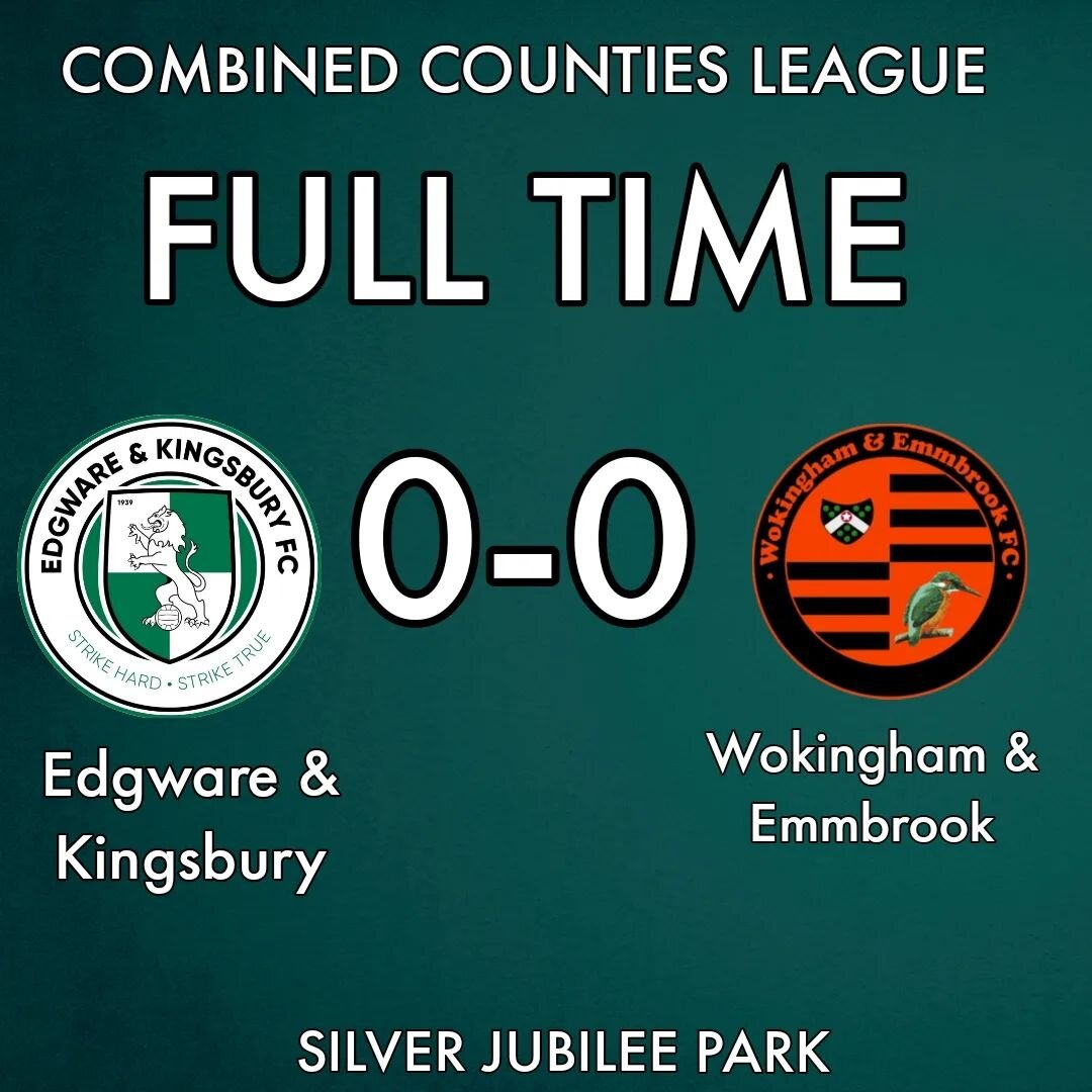 A scrappy game with 2 teams battling at the wrong end of the table for the points

Wokingham had the better of the few chances created by either team but neither could break the deadlock on a day of few goalmouth chances 

Edgware failed to really te