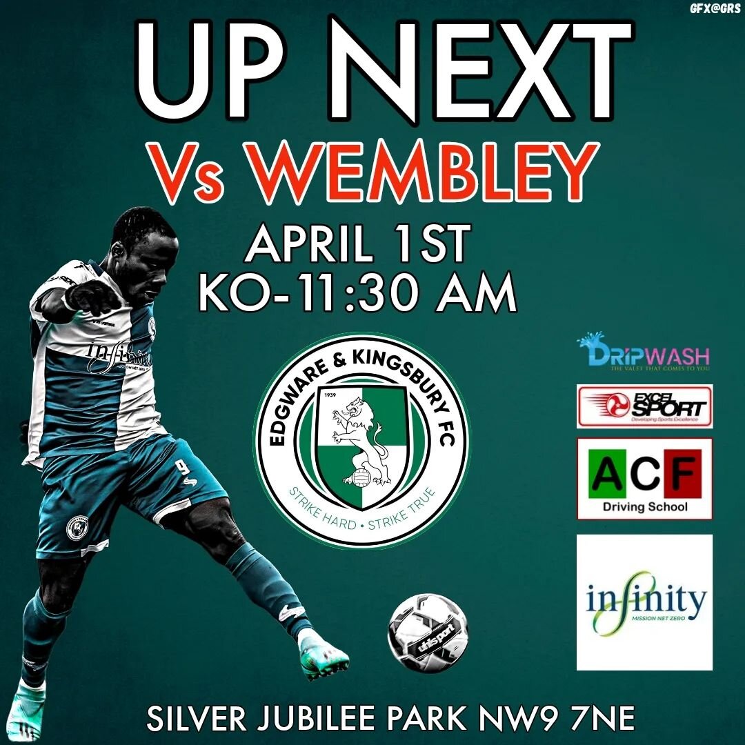 Up Next for Edgware &amp; Kingsbury is 'The Battle of Brent' derby against Wembley

Both club's have endured poor seasons currently Wembley have 1 win in 12 and Edgware have 1 win in 11

The Lions sit in 15th place 2 higher than The Wares in 17th

Pl