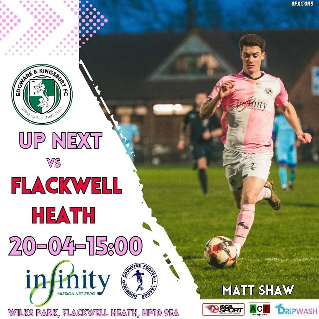 Edgware &amp; Kingsbury play their penultimate fixture of the season tomorrow with a visit to title chasing Flackwell Heath

'The Heathens' have been in formidable form and lead the table by 4pts with 3 to play

The Wares have a 6pt cushion from the 