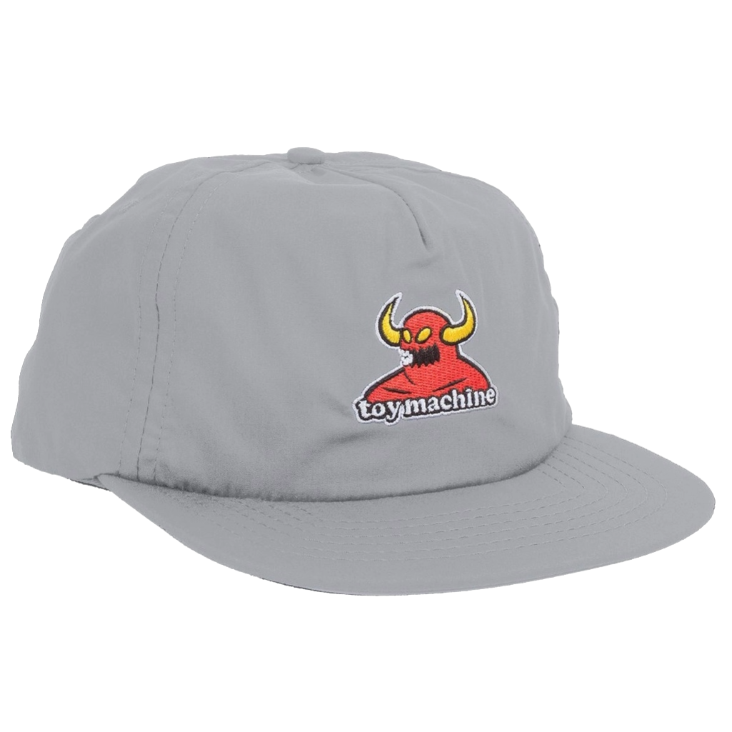 Toy Machine Monster Strapback Dad Hat Grey